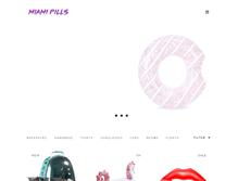 Tablet Screenshot of miamipills.com